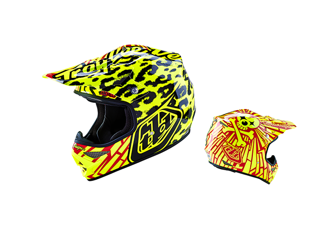 TROY LEE DESIGNS AIR SKULLY - YELLOW