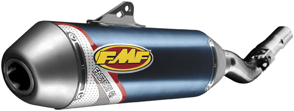 FMF Factory 4.1 Anodized Titanium Slip On