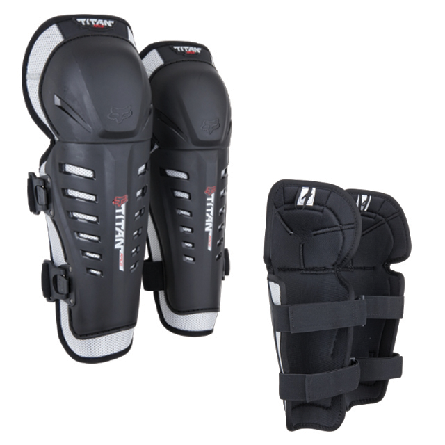 FOX Titan Race Knee / Shin Guard - OSFM ADULT