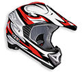 Vega Viper Adult Helmet Red