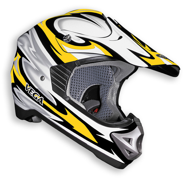 Vega Viper Junior Helmet Yellow