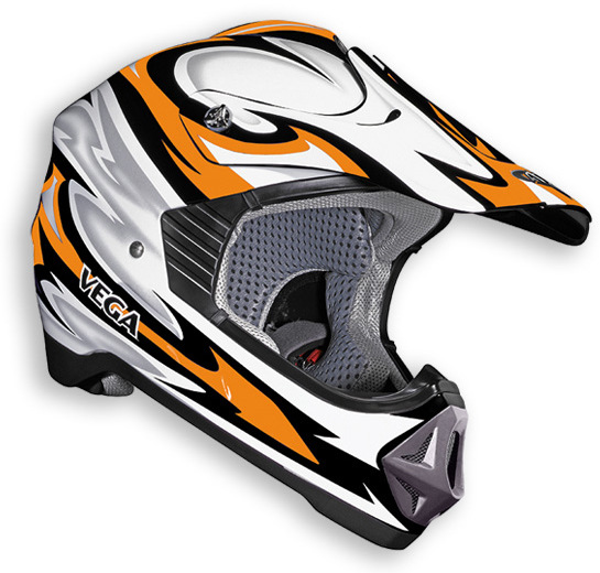 Vega Viper Junior Helmet Orange